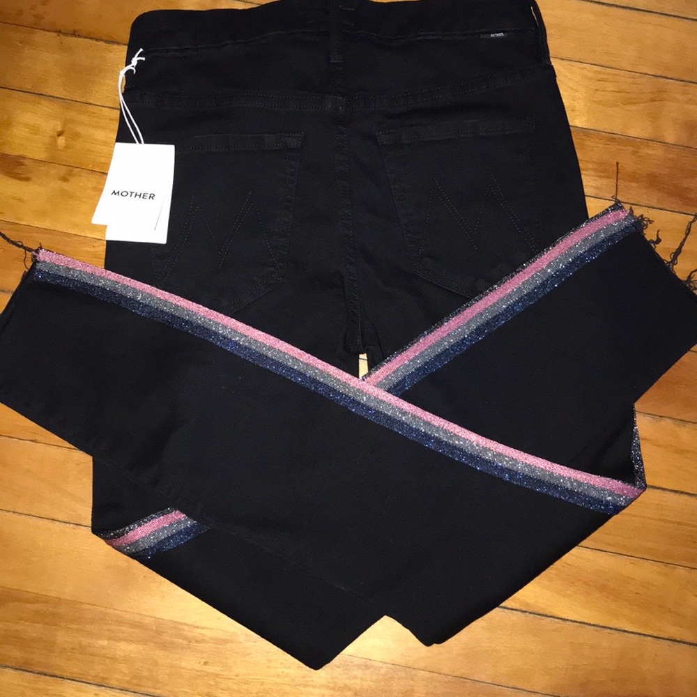 🔥NWT🔥MOTHER Women’s High Waisted Ankle Fray Jeans💥 Sz.26